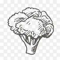 黑白蔬菜-空若网 黑白蔬菜-空若网