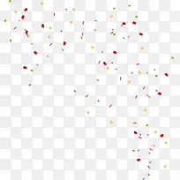 手绘红色圆点彩带-空若网 手绘红色圆点彩带-空若网