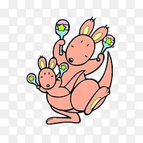 可爱的袋鼠-空若网 可爱的袋鼠-空若网