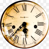 橙色漂亮时钟-空若网 橙色漂亮时钟-空若网