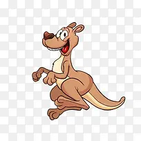 可爱卡通袋鼠-空若网 可爱卡通袋鼠-空若网