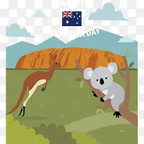 澳大利亚的袋鼠考拉-空若网 澳大利亚的袋鼠考拉-空若网