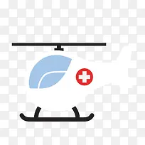 手绘卡通扁平化医疗救援飞机-空若网 手绘卡通扁平化医疗救援飞机-空若网