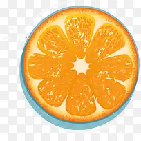 橙色卡通桔子-空若网 橙色卡通桔子-空若网