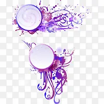 矢量墨迹喷溅素材-空若网 矢量墨迹喷溅素材-空若网