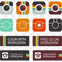 12款相机分享图标-空若网 12款相机分享图标-空若网