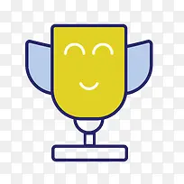 卡通棒棒哒矢量奖杯-空若网 卡通棒棒哒矢量奖杯-空若网