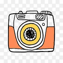 白橙色相机-空若网 白橙色相机-空若网