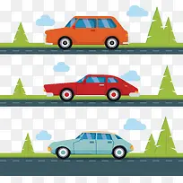 旅行车辆插画设计-空若网 旅行车辆插画设计-空若网