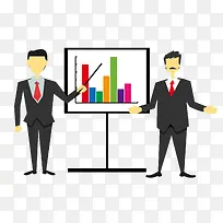 商务会谈职场谈判中数据展示会议-空若网 商务会谈职场谈判中数据展示会议-空若网