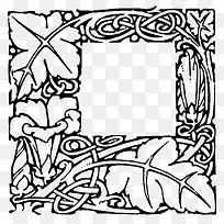 花卉藤蔓边框-空若网 花卉藤蔓边框-空若网