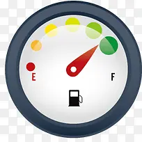圆形油表智能化矢量-空若网 圆形油表智能化矢量-空若网