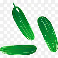 卡通手绘黄瓜png-空若网 卡通手绘黄瓜png-空若网