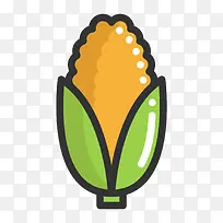 扁平化玉米PNG下载-空若网 扁平化玉米PNG下载-空若网