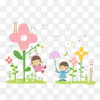 卡通插画-空若网 卡通插画-空若网