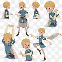 手绘卡通男孩-空若网 手绘卡通男孩-空若网