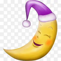 手绘弯月卡通素材-空若网 手绘弯月卡通素材-空若网
