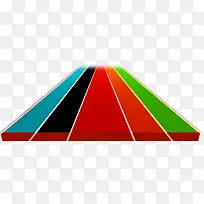 奥运会场彩色跑道-空若网 奥运会场彩色跑道-空若网