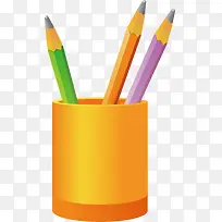 笔筒png矢量素材-空若网 笔筒png矢量素材-空若网