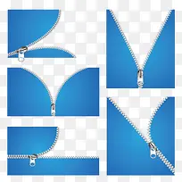 创意拉链卡片矢量素材-空若网 创意拉链卡片矢量素材-空若网