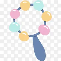 儿童节玩具多彩摇铃-空若网 儿童节玩具多彩摇铃-空若网