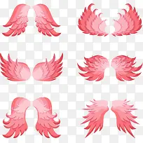 粉红色美丽的翅膀-空若网 粉红色美丽的翅膀-空若网
