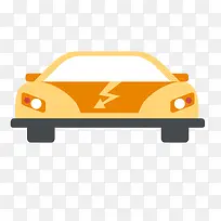 扁平化卡通箭头小汽车-空若网 扁平化卡通箭头小汽车-空若网