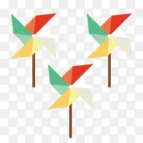 扁平化风车-空若网 扁平化风车-空若网