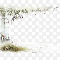 插画树屋-空若网 插画树屋-空若网