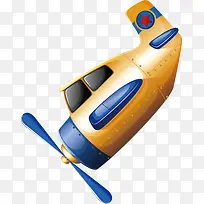 手绘卡通飞机玩具-空若网 手绘卡通飞机玩具-空若网