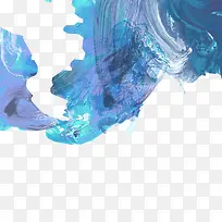 蓝色水彩-空若网 蓝色水彩-空若网