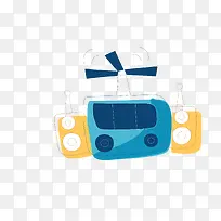 文艺卡通小清新装饰插画广告设计-空若网 文艺卡通小清新装饰插画广告设计-空若网