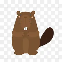 可爱动物地鼠插画-空若网 可爱动物地鼠插画-空若网