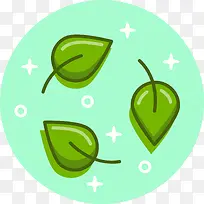 绿色树叶-空若网 绿色树叶-空若网