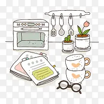 家常日用餐具美味食物-空若网 家常日用餐具美味食物-空若网