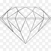 设计线条宝石图-空若网 设计线条宝石图-空若网