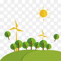 手绘卡通爱护地球-空若网 手绘卡通爱护地球-空若网