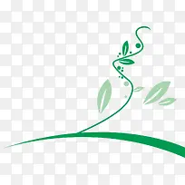 绿色线条花纹-空若网 绿色线条花纹-空若网