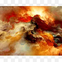 抽象云层背景-空若网 抽象云层背景-空若网