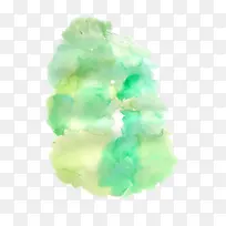 蓝绿色水彩画涂鸦-空若网 蓝绿色水彩画涂鸦-空若网