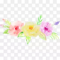 水彩画花卉设计剪贴画-空若网 水彩画花卉设计剪贴画-空若网