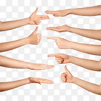 手势图片-空若网 手势图片-空若网