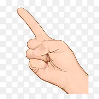 矢量手指动作指向-空若网 矢量手指动作指向-空若网