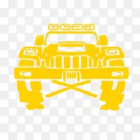 黄色越野车-空若网 黄色越野车-空若网