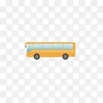 卡通黄色公共汽车-空若网 卡通黄色公共汽车-空若网