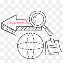 放大镜箭头文件夹-空若网 放大镜箭头文件夹-空若网