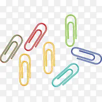 曲别针png矢量元素-空若网 曲别针png矢量元素-空若网