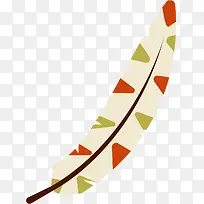 对称渐变的白色羽毛-空若网 对称渐变的白色羽毛-空若网