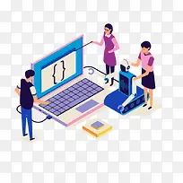 机器人笔记本电脑PNG-空若网 机器人笔记本电脑PNG-空若网