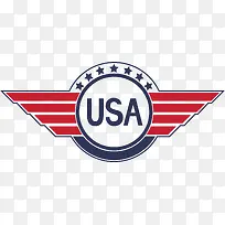 对称风格矢量卡通勋章-空若网 对称风格矢量卡通勋章-空若网